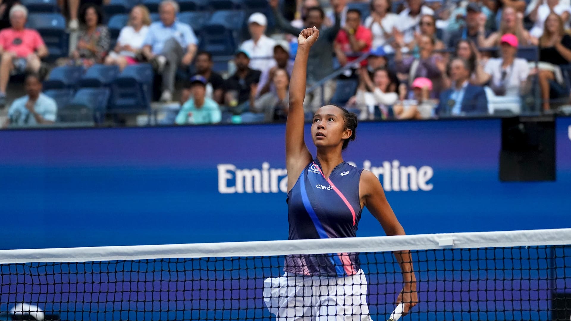 Leylah Fernandez: Die Kanadierin steht im Halbfinale der US Open.