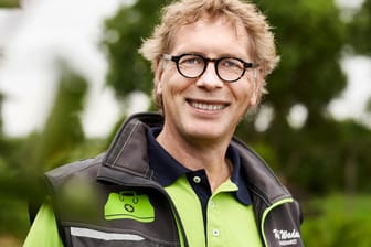 René Wadas: Der Gärtnermeister setzt sich für die Nachhaltigkeit bei der Pflanzenpflege ein.