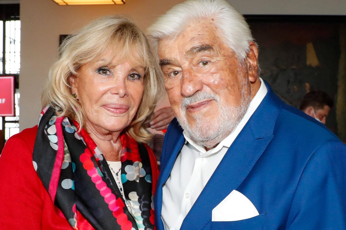 Monique Faye und Mario Adorf: Sie sind seit 1968 zusammen.