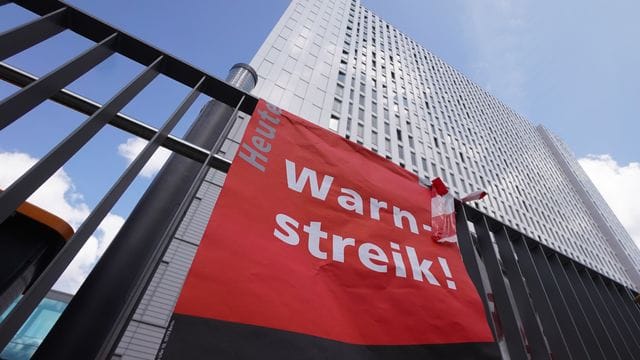 Warnstreik an der Charité