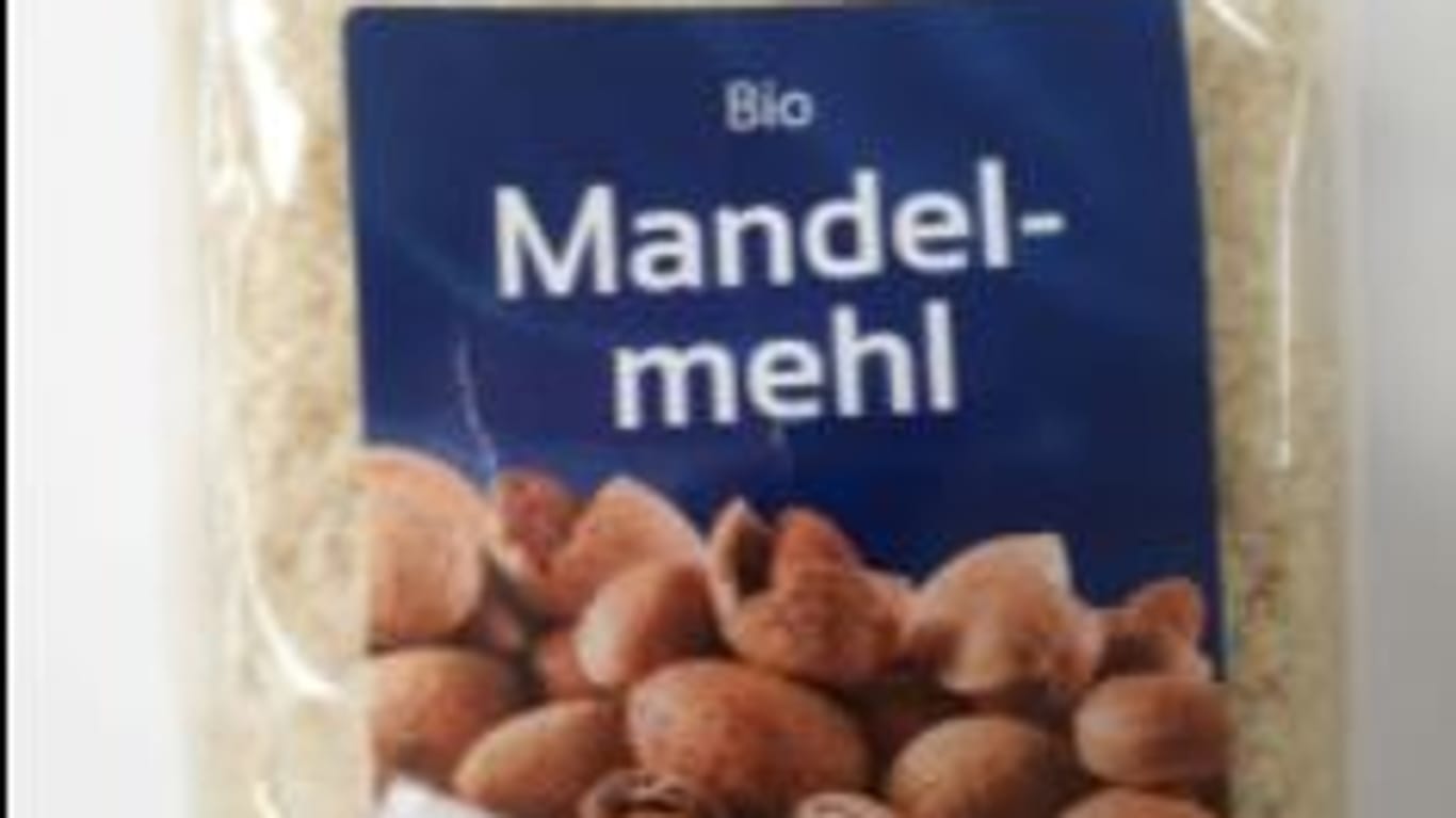 Bio Mandelmehl: Dieses Produkt wird derzeit zurückgerufen.