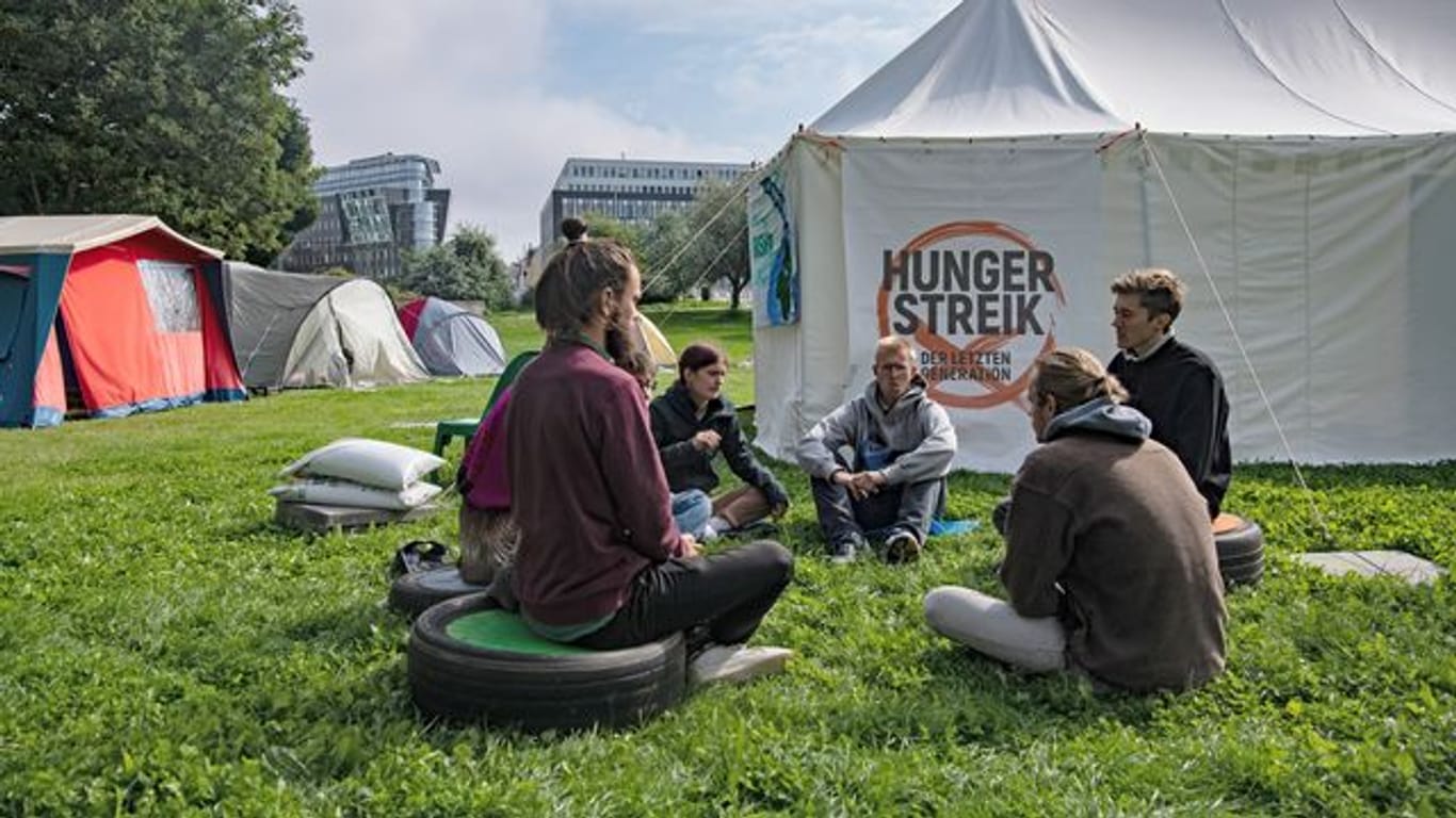 Hungern für bessere Klima-Politik