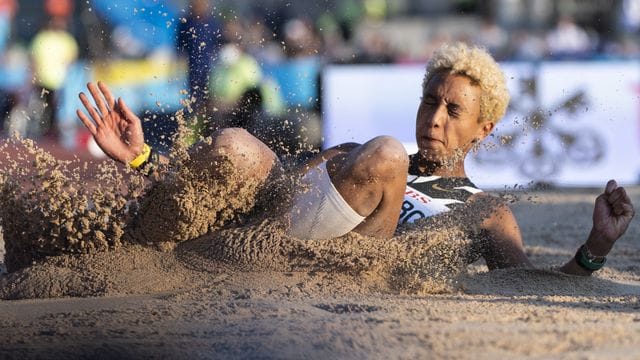 Malaika Mihambo sprang in Zürich nur auf den fünften Platz.