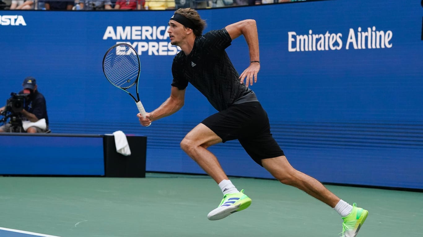 Alexander Zverev: Der Deutsche steht im Halbfinale der US Open.