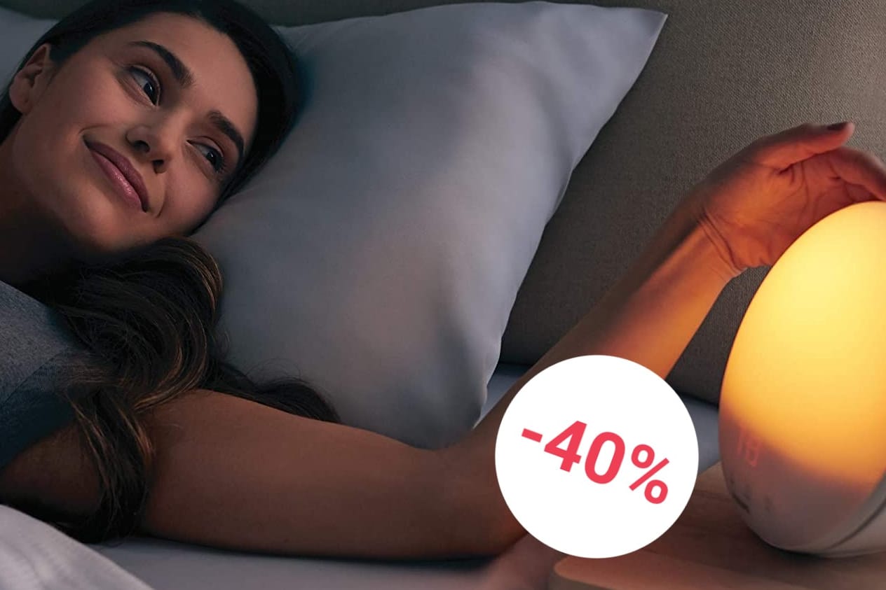 Das sind die besten September-Angebote bei Amazon: Ergattern Sie ein Wake-up Light von Philips zum Spitzenpreis.