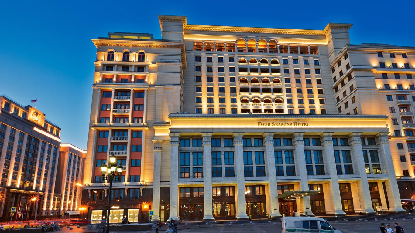 Das Four-Seasons-Hotel in Moskau: In Deutschland betreibt die Luxushotelkette kein eigenes Haus.