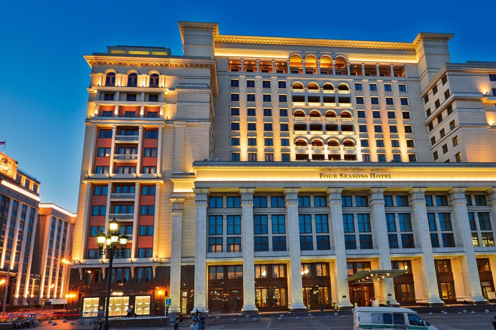 Das Four-Seasons-Hotel in Moskau: In Deutschland betreibt die Luxushotelkette kein eigenes Haus.