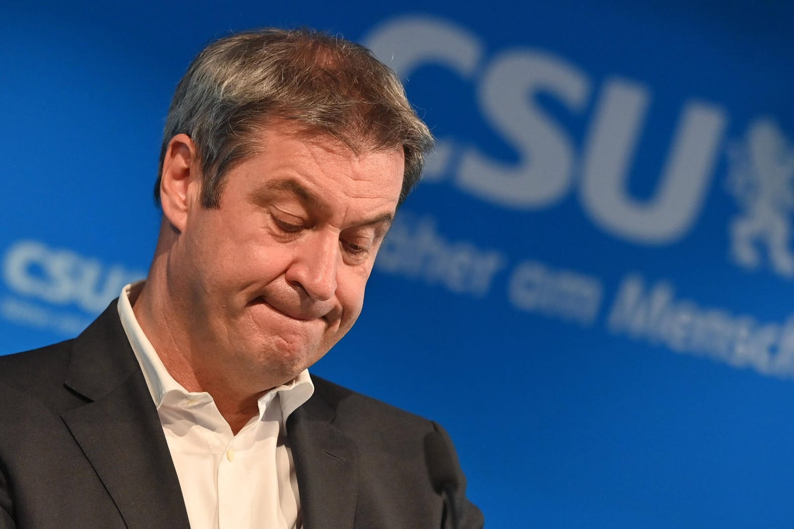 Markus Söder: Der CSU-Politiker sieht nur noch eine geringe Chance für die Union, aus dem Umfragetief wieder heraus zu kommen.