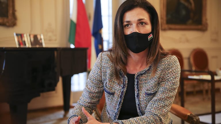 Judit Varga: Die ungarische Justizministerin hat das Vorgehen der EU gegen Polen verurteilt.