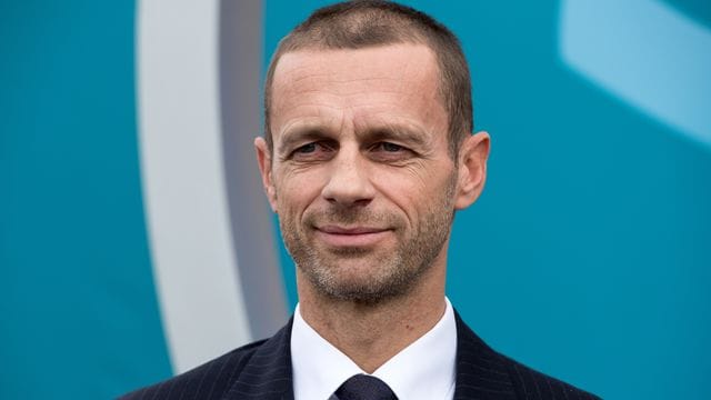 Droht im Falle einer zweijährigen Fußball-WM mit einem europäischen Boykott: UEFA-Boss Aleksander Ceferin.