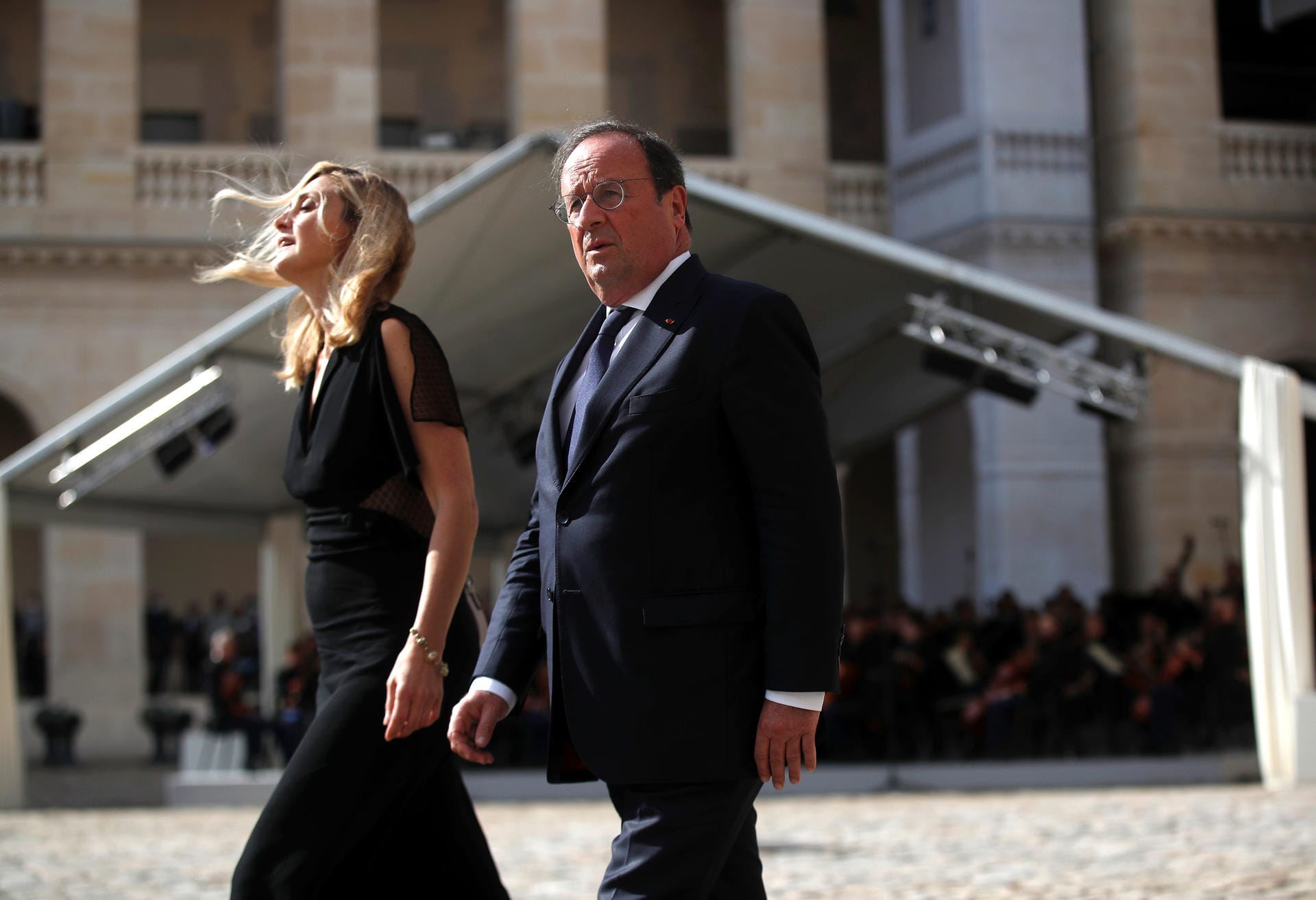 Ex-Präsident Francois Hollande und Schauspielerin Julie Gayet