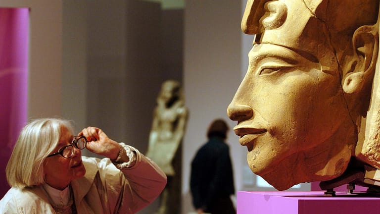 "Kopf" des Amenophis IV.: Als Ketzerkönig ist der Pharao bis heute bekannt.