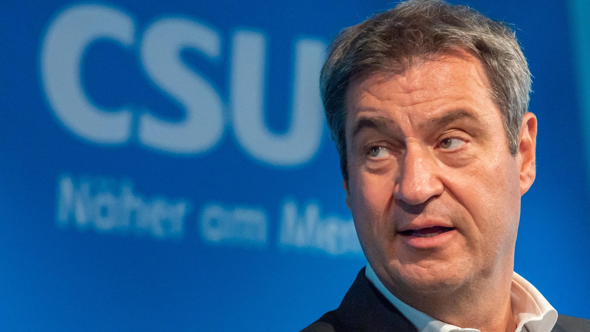 Markus Söder: Er betonte immer wieder, dass er an einen Sieg der Union bei der Bundestagswahl glaube.