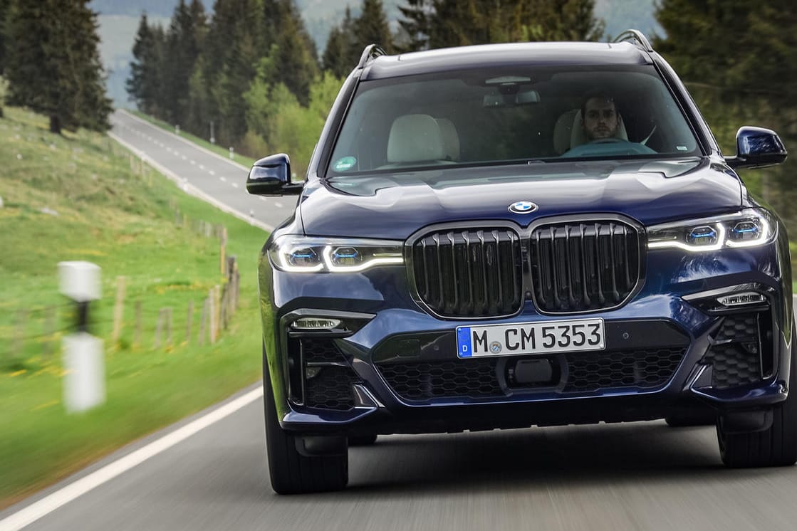 Der 5,15 Meter lange BMW X7: Nicht jedem leuchtet der Sinn solcher Autos ein.