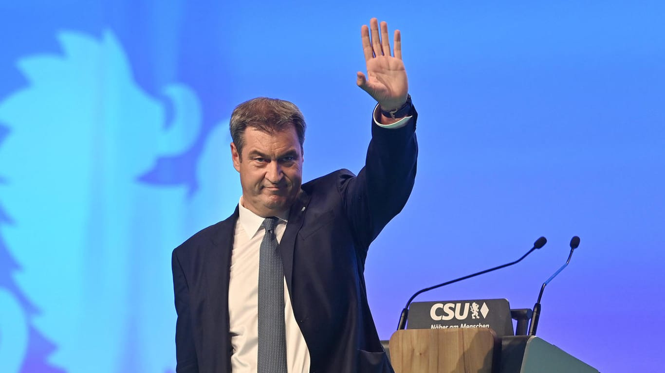 Markus Söder: Er bleibt CSU-Chef.