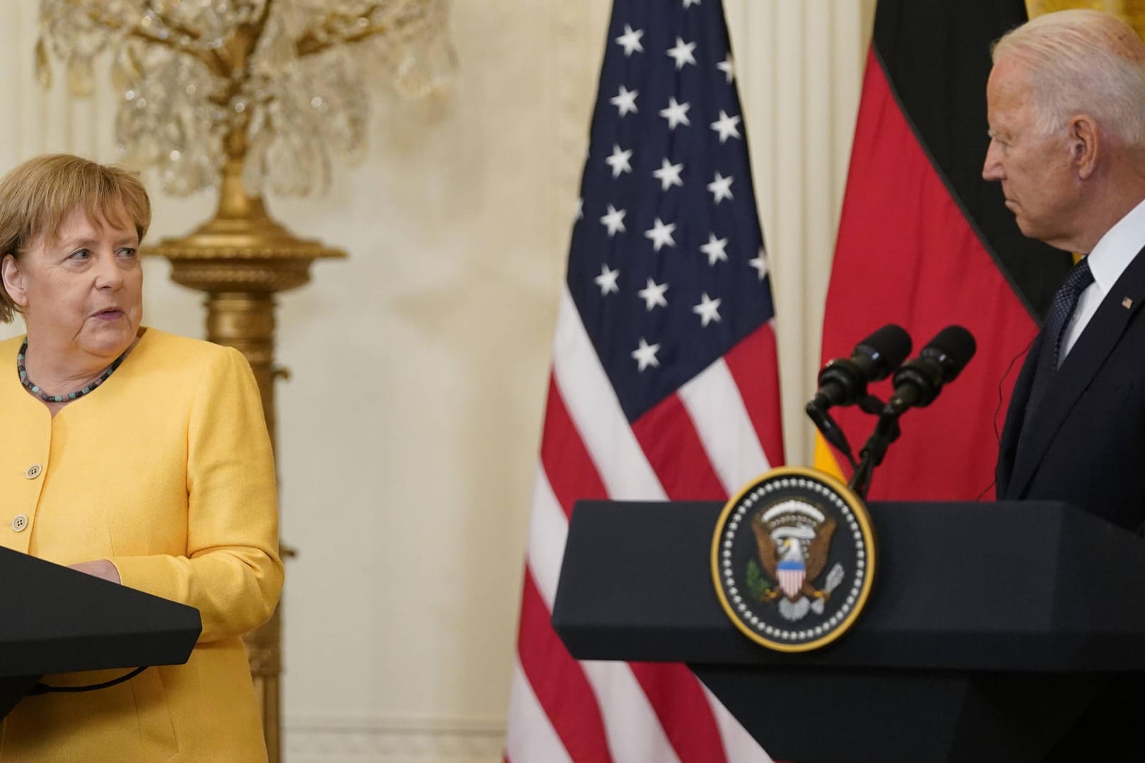 Angela Merkel zu Besuch bei Joe Biden: Die Bundeskanzlerin hat bis jetzt immer wieder sich gegen eine Impfpflicht ausgesprochen. (Archivfoto)