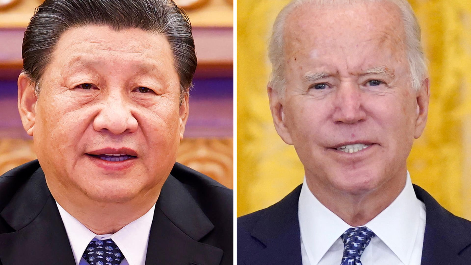 Xi Jinping (l), Präsident von China, und Joe Biden, US-Präsident: Beide Parteien wollen "Problemkataloge offen und direkt ansprechen". Xi Jinping (l), Präsident von China, und Joe Biden, US-Präsident: Beide Parteien wollen "Problemkataloge offen und direkt ansprechen".
