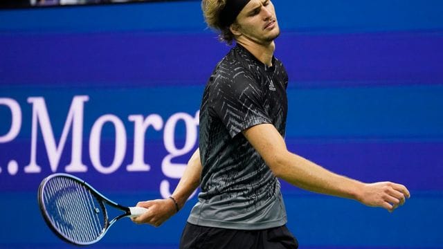Alexander Zverev verpasste bei den US Open den Finaleinzug.
