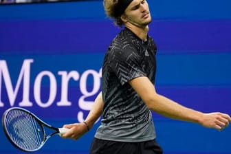 Alexander Zverev verpasste bei den US Open den Finaleinzug.