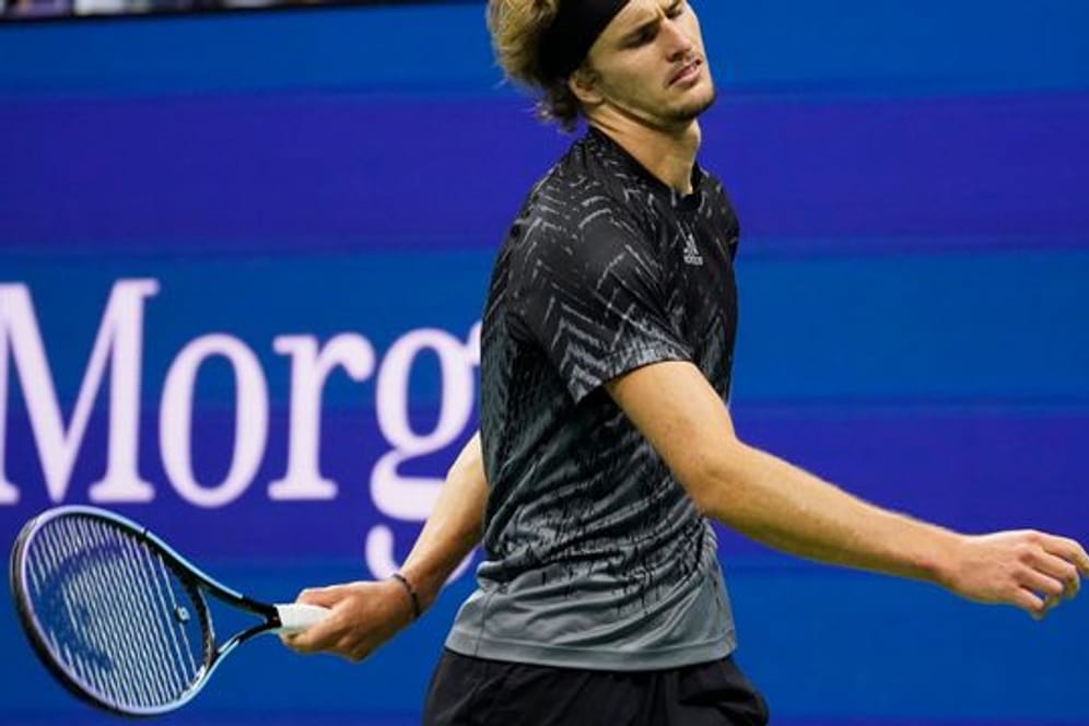 Alexander Zverev verpasste bei den US Open den Finaleinzug.