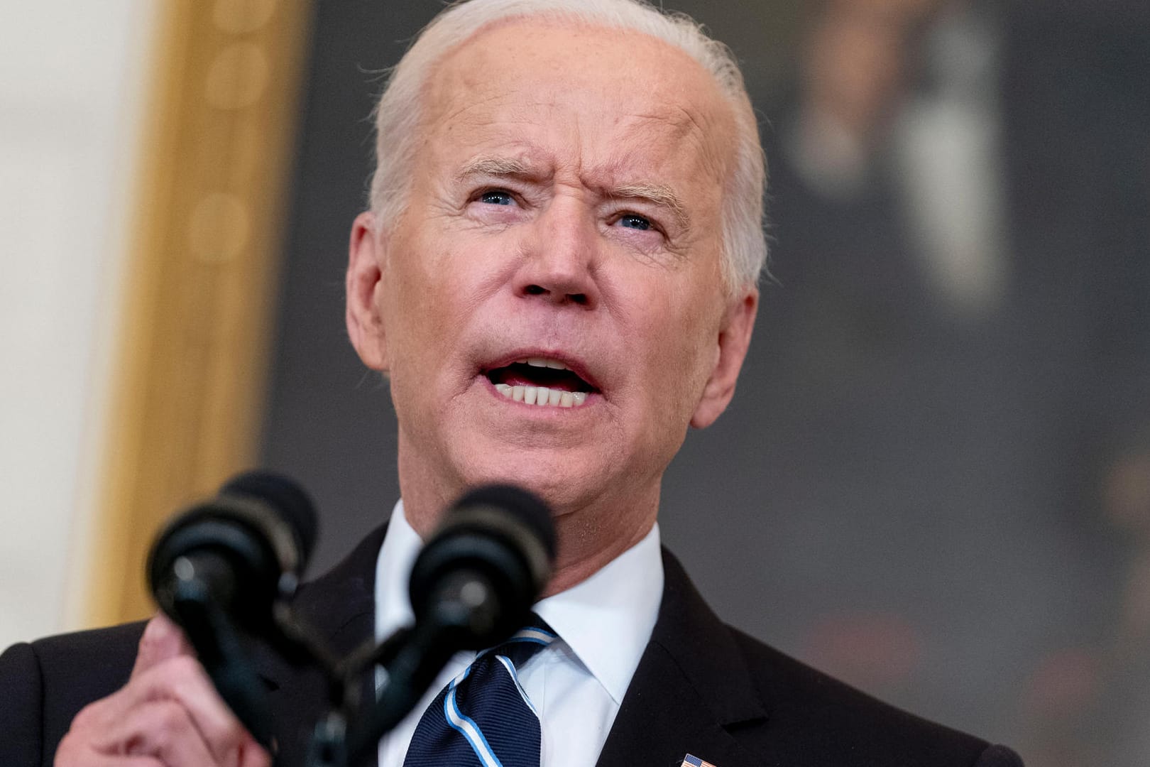 Joe Biden: Der US-Präsident erinnerte an die Terroranschläge vor 20 Jahren.