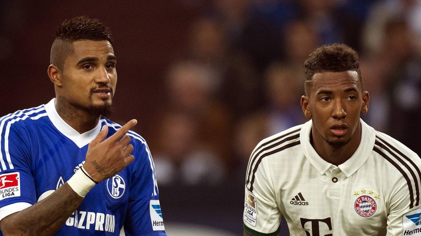 Kevin-Prince und Jérôme Boateng (v.l., Archivfoto 2013): Die Brüder haben nach Angaben des Hertha-Stars keinen Kontakt mehr.