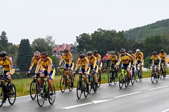 Radsportler werben für Kulturhauptstadt