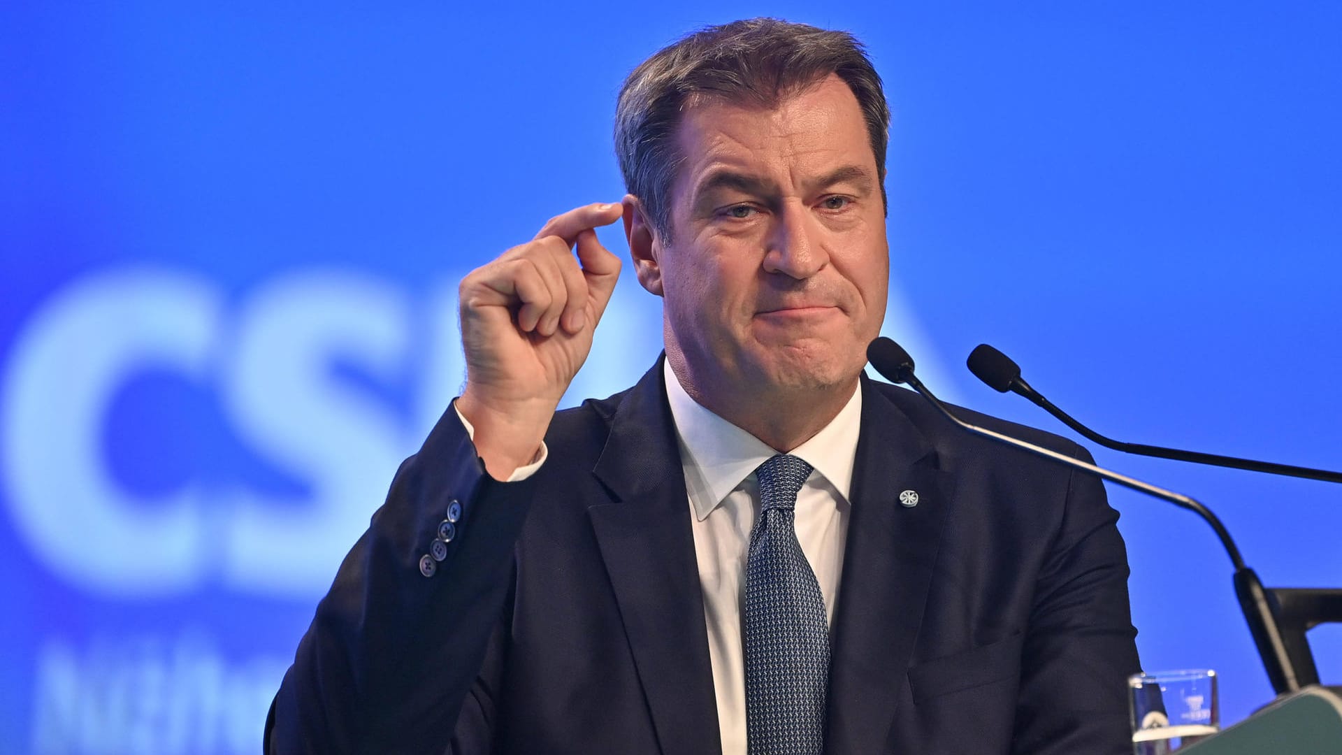 Markus Söder: Der CSU-Chef hätte für die Union offenbar mehr Stimmen eingeholt als Armin Laschet. Markus Söder: Der CSU-Chef hätte für die Union offenbar mehr Stimmen eingeholt als Armin Laschet.