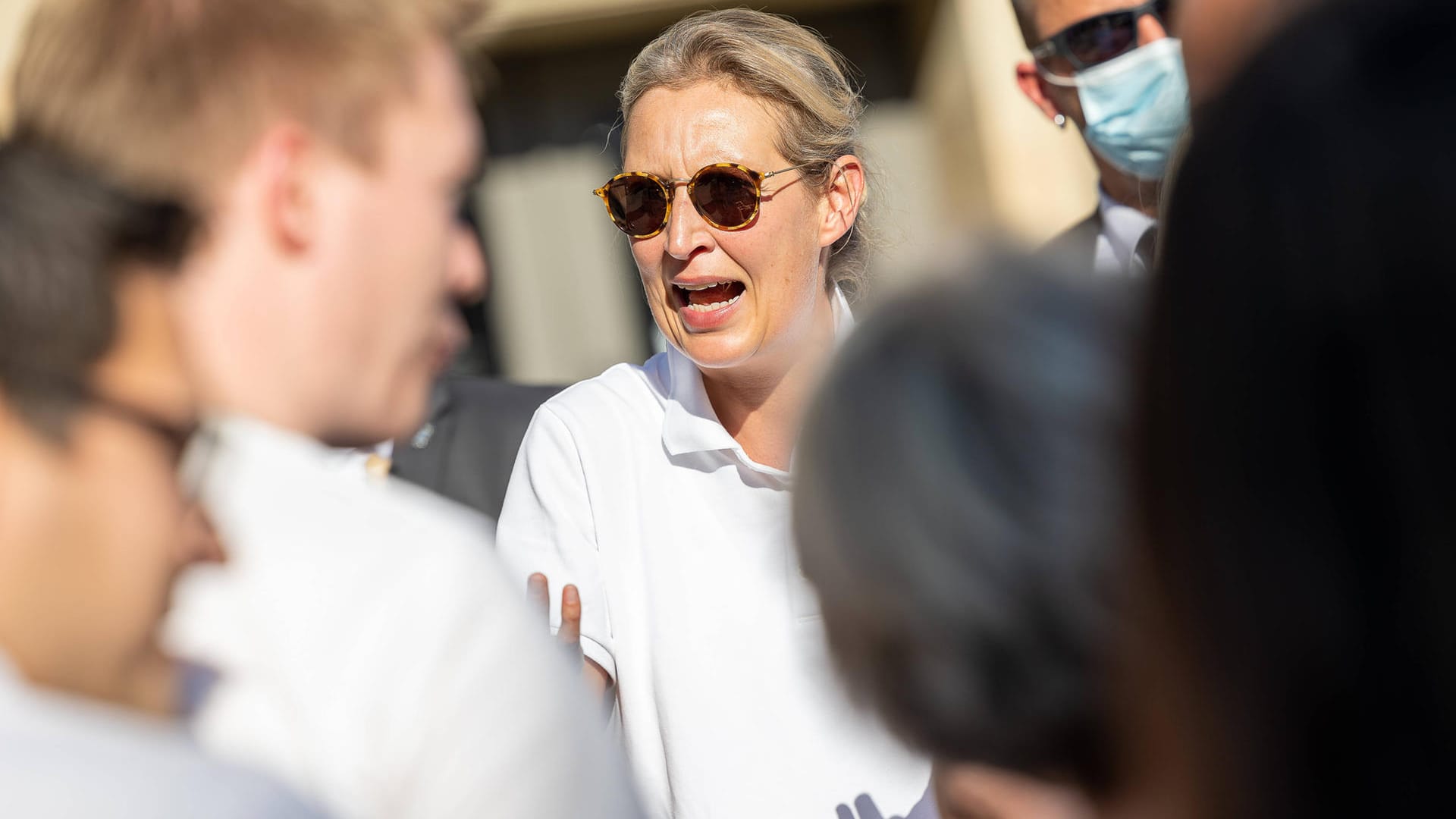 Wahlkampf in Herrenberg: Alice Weidel tritt in Baden-Württemberg an. Bei der Landtagswahl lief es hier zuletzt schlecht für die AfD.