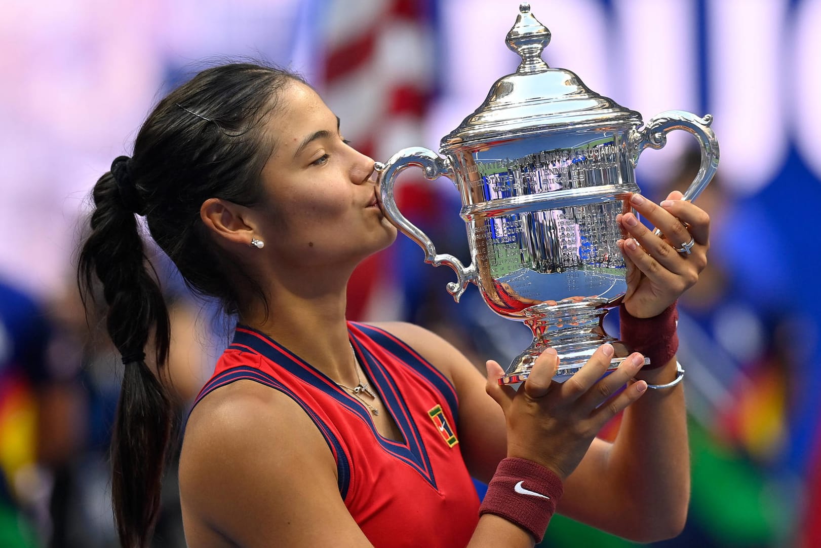 Emma Raducanu: Die junge Tennisspielerin holte ihren ersten Grand-Slam-Titel.