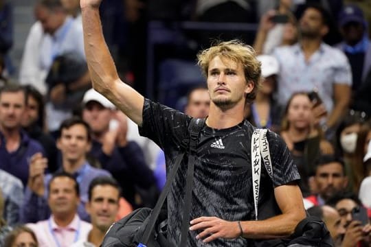 Alexander Zverev verpasste bei den US Open das Finale.