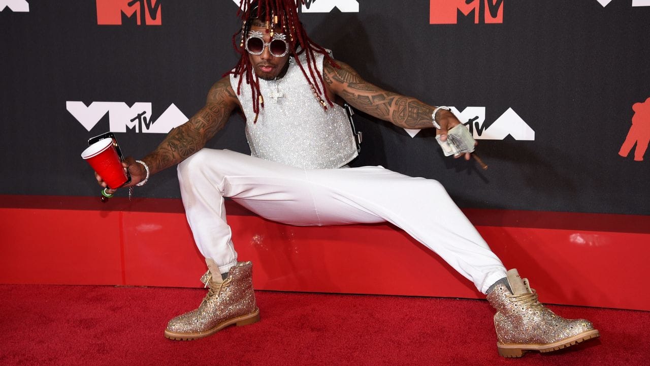 Nick Cannon bei den MTV Video Music Awards im New Yorker Barclays Center. Nick Cannon bei den MTV Video Music Awards im New Yorker Barclays Center.