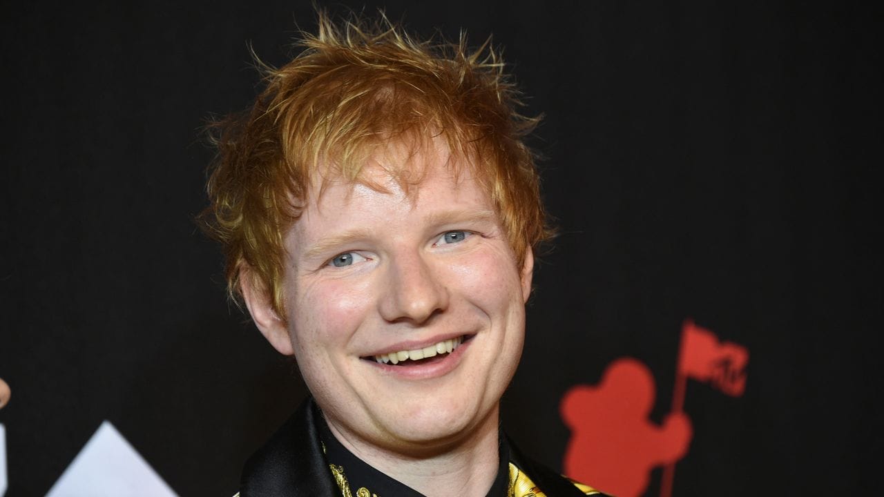 Ed Sheeran bei den MTV Video Music Awards im New Yorker Barclays Center. Ed Sheeran bei den MTV Video Music Awards im New Yorker Barclays Center.
