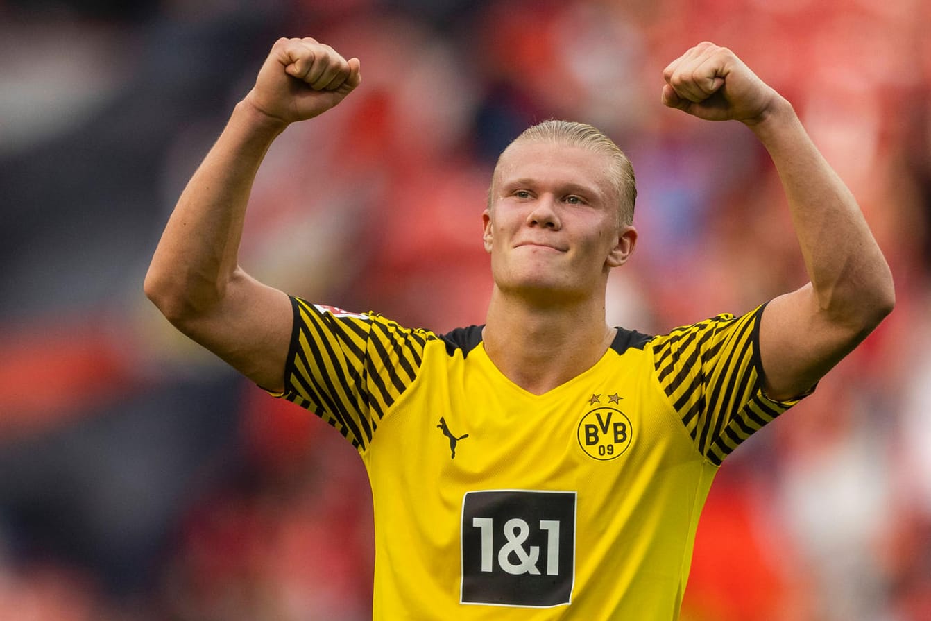 Erling Haaland: Der BVB-Stürmer steht auf der Liste internationaler Topklubs.