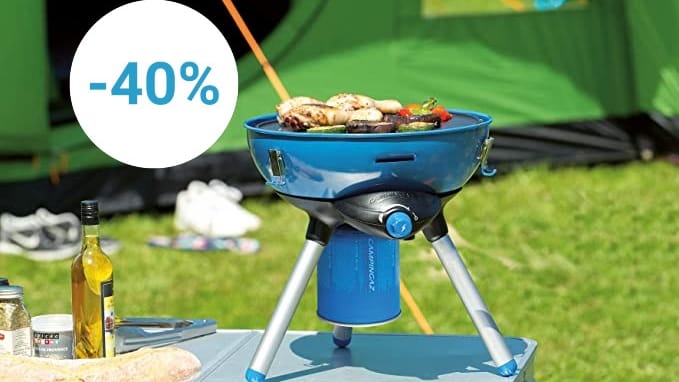 Outdoor-Schnäppchen: Bei Amazon gibt es den Camping-Grill von Campingaz aktuell zum historischen Tiefpreis.