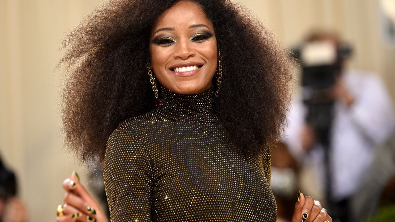 Schauspielerin Keke Palmer glitzert. Schauspielerin Keke Palmer glitzert.