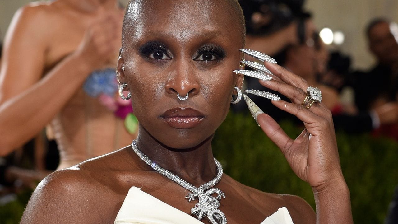 Schmuckvoll: die britische Schauspielerin und Sängerin Cynthia Erivo. Schmuckvoll: die britische Schauspielerin und Sängerin Cynthia Erivo.