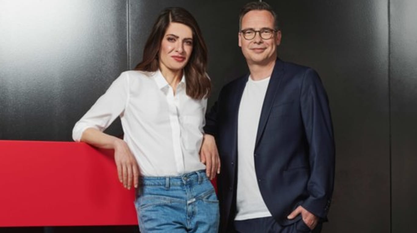 Linda Zervakis und Matthias Opdenhövel: Ihre neue Sendung "Zervakis & Opdenhövel. Live." feierte Premiere.