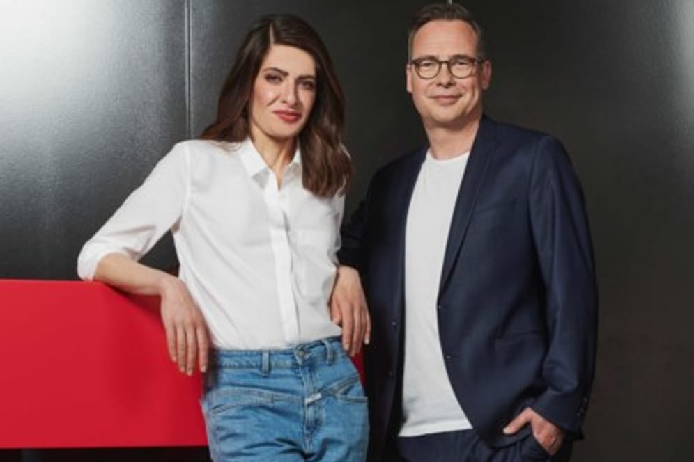 Linda Zervakis und Matthias Opdenhövel: Ihre neue Sendung "Zervakis & Opdenhövel. Live." feierte Premiere.