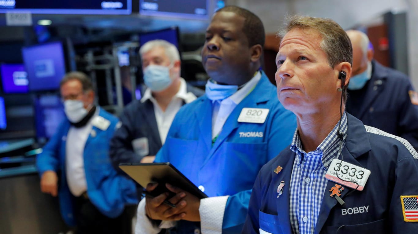 Börsenhändler in New York: Im März 2020 wäre es beinahe zu einem globalen Kollaps der Finanzmärkte gekommen, sagt Adam Tooze.