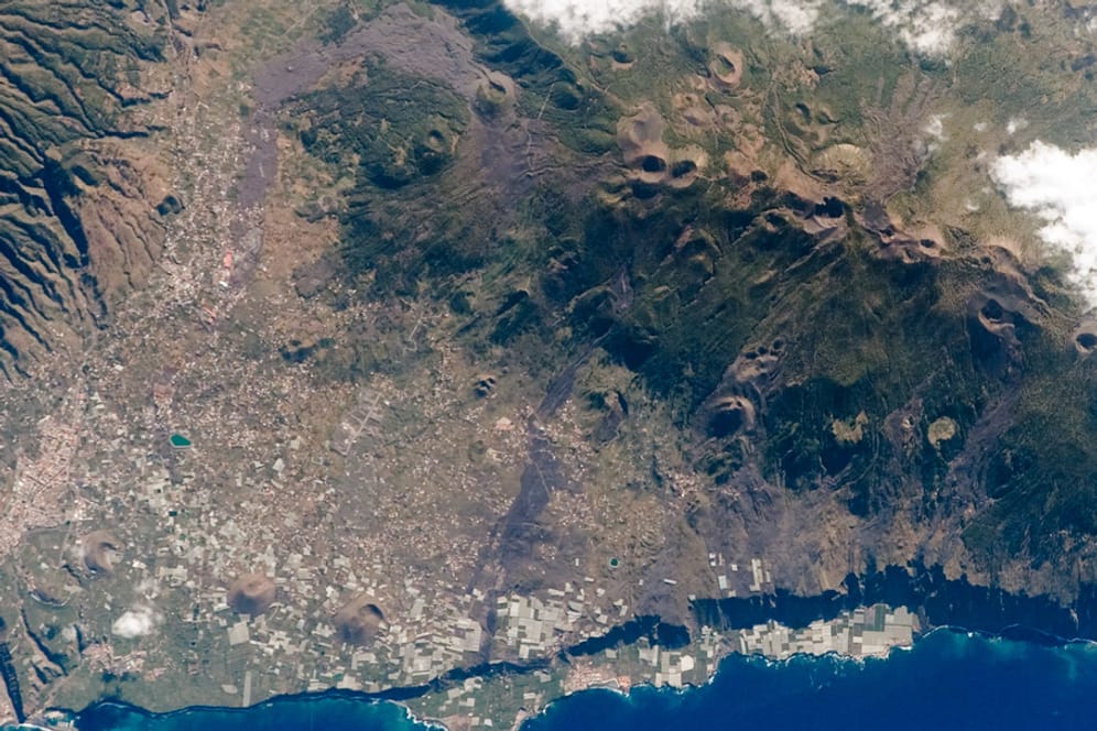 Die Vulkankette Cumbre Vieja auf La Palma: Erdbebenaktivität deutet auf einen möglichen Ausbruch hin.