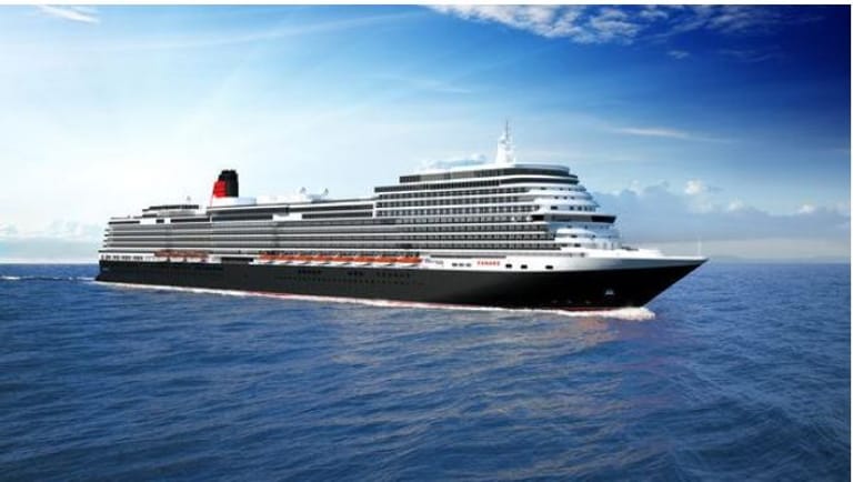 So soll das vierte Schiff der Reederei Cunard aussehen – ausgeliefert wird es wohl erst im Jahr 2024.