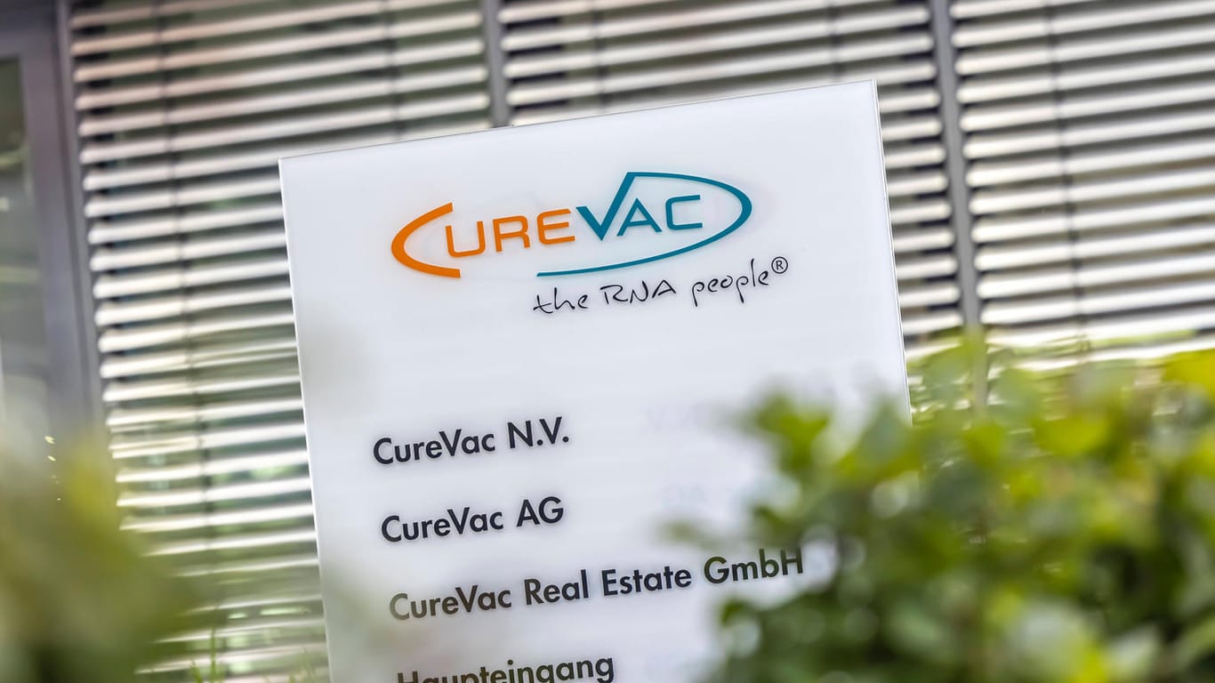 Die Zentrale von Curevac in Tübingen: Die Impfstoffhoffnungen des Unternehmens haben sich bislang nicht bewahrheitet.