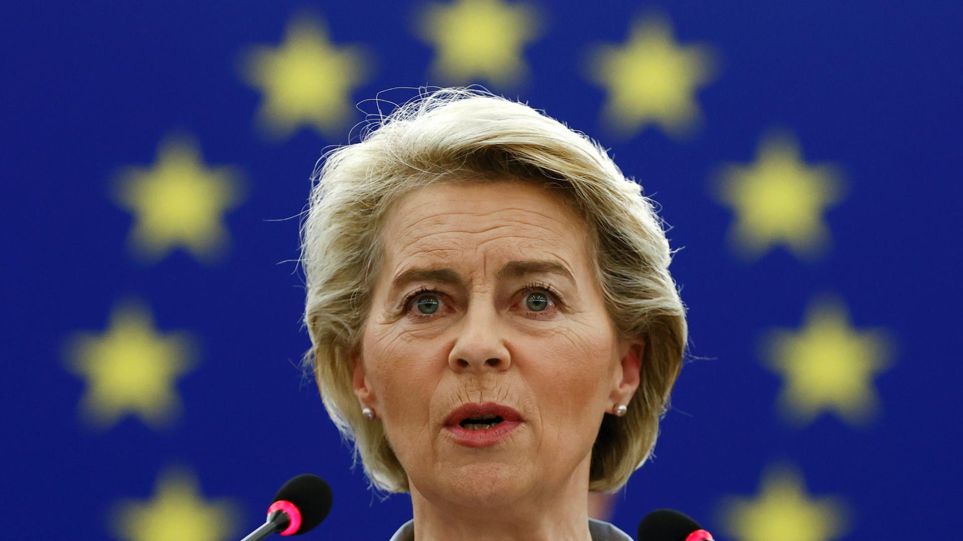 EU-Kommissionspräsidentin Ursula von der Leyen: Sie hält heute Ihre Rede zur Lage der Nation.