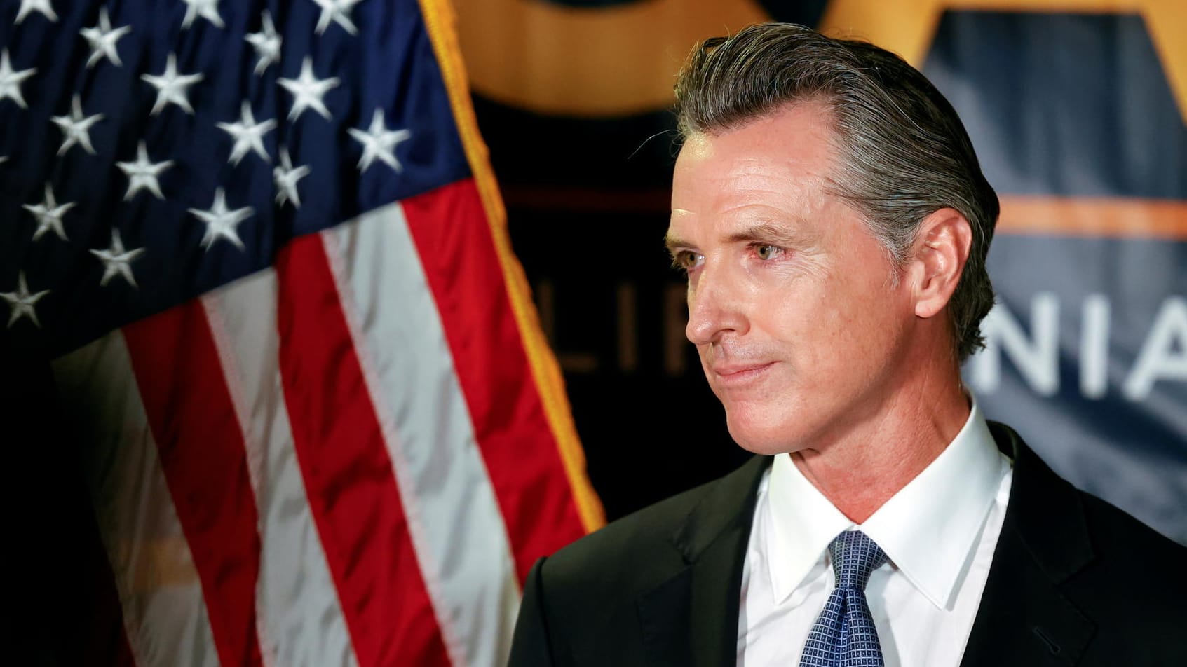 Gavin Newsom: Rund zwei Drittel der Kalifornier hat sich nach ersten Hochrechnungen für den demokratischen Gouverneur ausgesprochen.