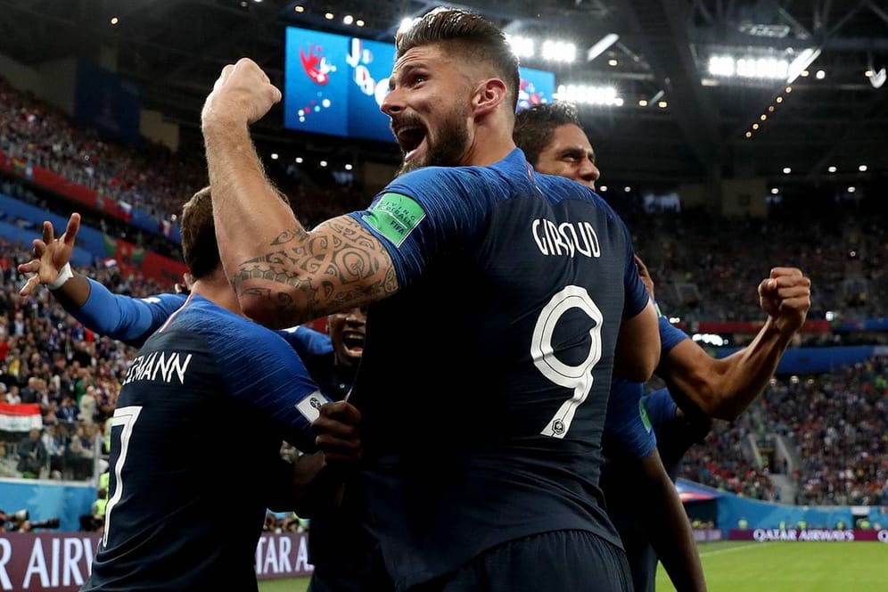 Die Weltmeister aus Frankreich feiern ein Tor: Bald auch im Zweijahresrhythmus?