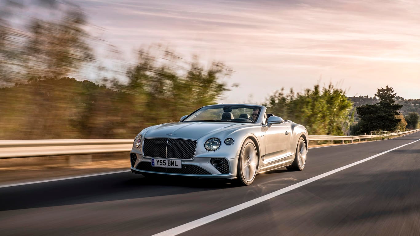 Bentley: Sowohl das Coupé als auch das Cabrio vom Continental GT bauen die Briten auch als besonders leistungsstarkes Speed-Modell.