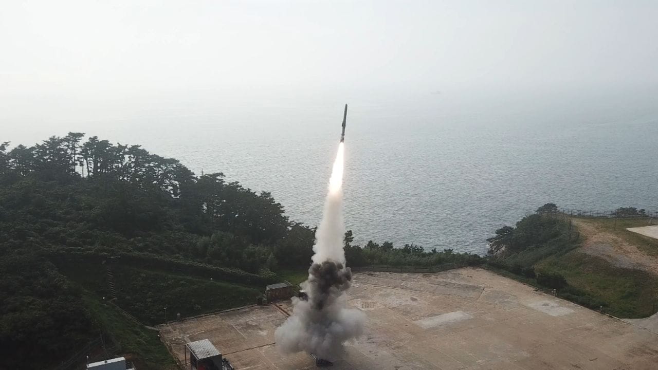 Südkorea hat einen neuen Überschall-Marschflugkörper getestet.