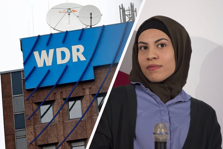 WDR und Nemi El-Hassan (Archivbild): Nach der Kritik hat der Sender nun reagiert.