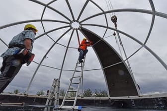 Moscheeneubau in Erfurt bekommt Kuppel